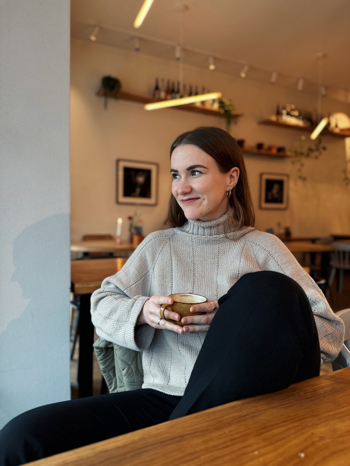 Oppskrift strikket genser dame